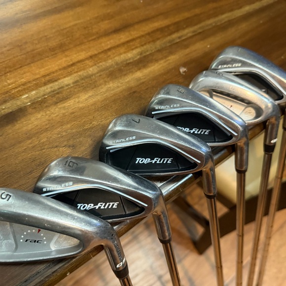 Top flite golf club set top flite irons hybrids wood golf clubs - Picture 3 of 8